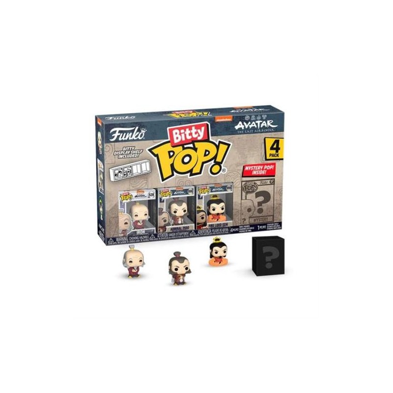 Bitty Pop - Avatar - Iroh 4 pack